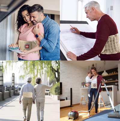 Supporto per schiena ideale per lavorare